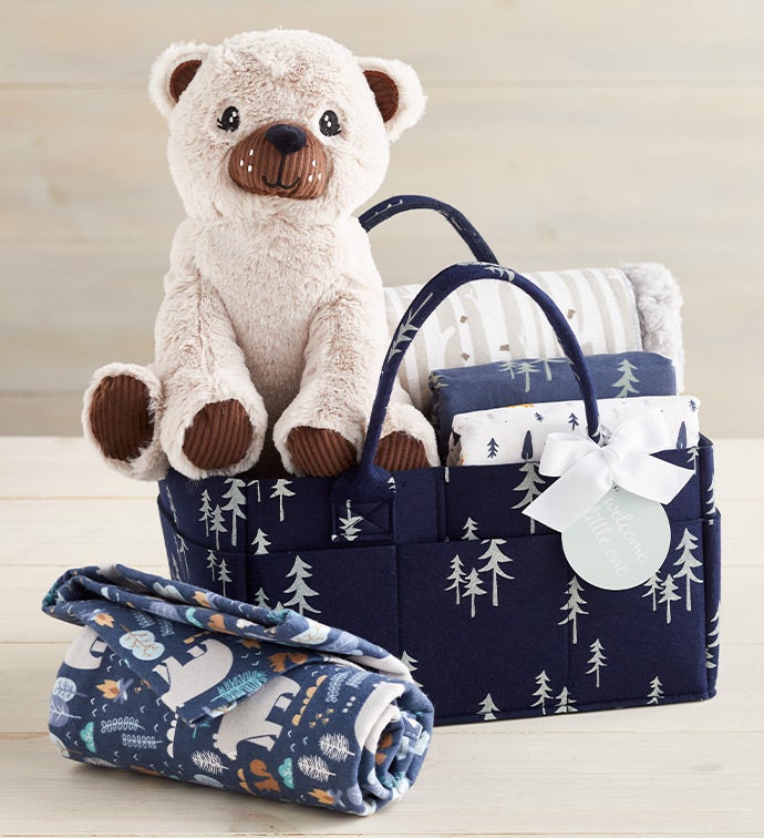 Bear 6 Piece Nursery Essential Gift Set